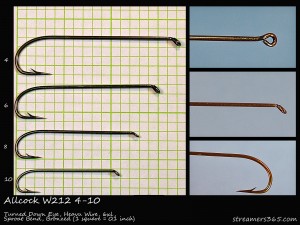 Allcock W212 Hook Profile Allcock W212 Hook Profile