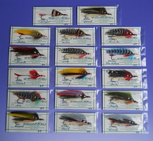 Carrie Stevens Rangeley Streamer Salmon Fly Collection by Wendell Folkins Carrie Stevens Rangeley Streamer Salmon Fly Collection by Wendell Folkins