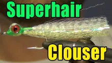 Video thumb for Super Hair Clouser Minnow