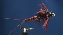 Video thumb for Claret Mayfly Nymph