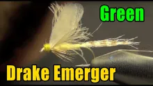 Video thumb for Stalcup's Green Drake Emerger