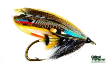 Computer screen wallpaper: Jock Scott salmon fly