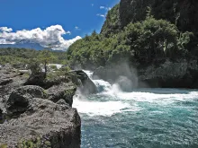 User submitted picture: PetrohuÃ© river falls