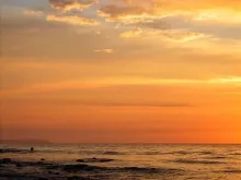 User submitted picture: A vulgar sunset