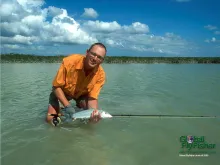 Computer screen wallpaper: Mexican bonefish.