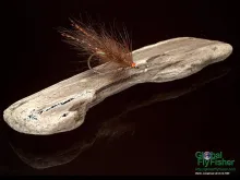 Computer screen wallpaper: The Charlie Fly tied by Ken Bonde Larsen